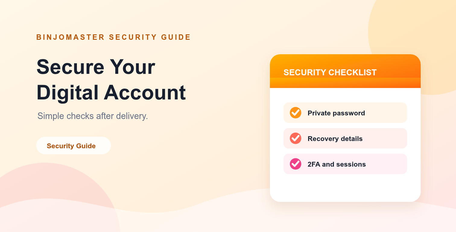 How to Secure Your Digital Account After Entrega